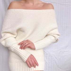 Bebe Off-Shoulder Sweater